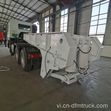 4 trục Thấp phẳng 80 tấn Trailer Goosneck